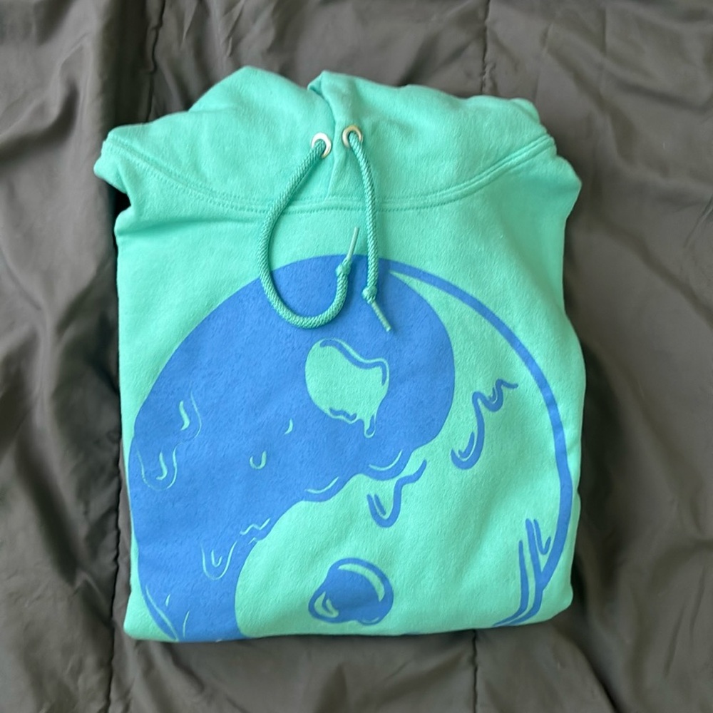 MEN’s LUZ by Flexliving Slim Fit Kangaroo Hoodie size SMALL (36-38)
